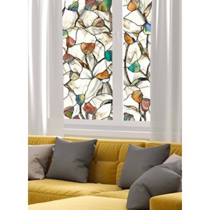 Artscape 24" x 36" Tulips Window Film: Vinyl Static Cling, Decorative Tint for Home Privacy - 1 of 4