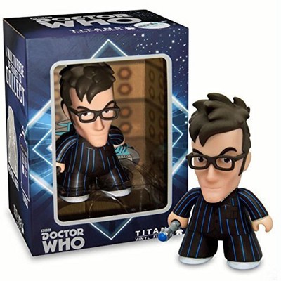 Titan Toys Doctor Who Titan 10th Doctor with Blue Pinstripe Suit 6.5" Vinyl Figure