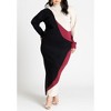 ELOQUII Women's Plus Size Intarsia Sweater Skirt - 4 of 4