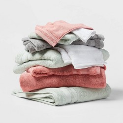 Quick Dry Ribbed Bath Towel Set - Threshold™ : Target
