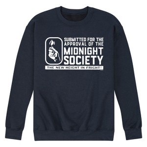 Men's - Are You Afraid of the Dark - Submitted For Approval Midnight Society Graphic Fleece Sweatshirt - 1 of 4