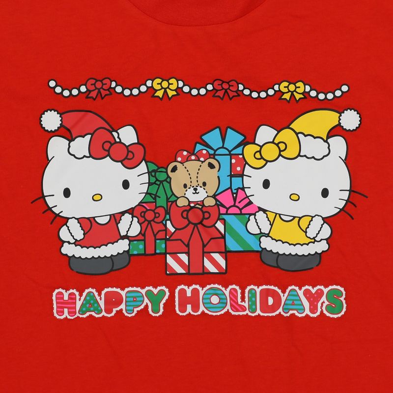Hello Kitty Happy Holidays Women's Sleep Set, 3 of 6
