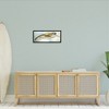 Stupell Industries Peaceful Sea Turtle Swimming Framed Giclee Art, Black, 24" x 10" - 3 of 4