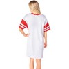 DC Comics Women's Wonder Woman Classic Logo Nightgown Pajama Shirt Dress White - 2 of 4