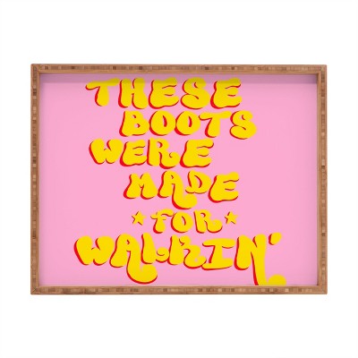 Chromoeye Nancy Rectangular Tray - Deny Designs