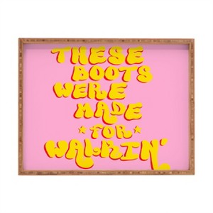 Chromoeye Nancy Rectangular Tray - Deny Designs - 1 of 2