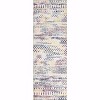 Washable Geometric Area Rug, Non-Slip Low Pile Foldable Stain-Resistant Floor Cover for Living Room Bedroom Dining Room - 4 of 4