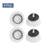 Unique Bargains Bathroom Plastic Drain Hair Stopper Kitchen Sinks