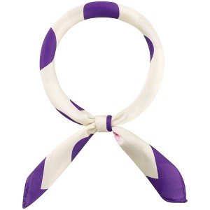 INSPIRE CHIC Women's Polka Dot Square Neckerchief Headband 27.56*27.56 inches(L*W) - 1 of 4