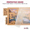 Jumbl Puzzle Board with Drawers, Foldable Legs & Cover - Wooden Jigsaw Puzzle Table - 4 of 4