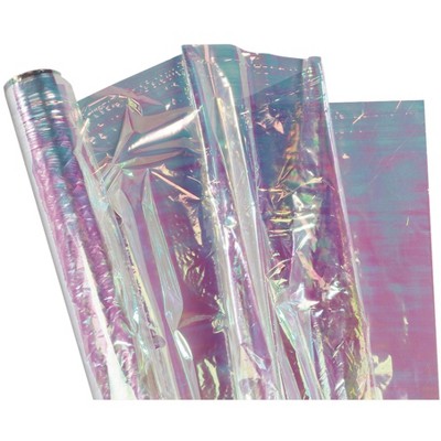 Creativity Street Cellophane Roll, 36 Inches x 12-1/2 Feet, Iridescent