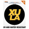 Xavier University of Louisiana Primary Logo Automotive Car Window Locker Circle Bumper Sticker - 2 of 4