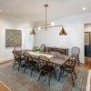 LLHZSY Modern Chandelier Linear Pendant Lights-Gold-50" Wide 4-Light Fixture for Dining Room Kitchen Island Living Room - 2 of 4