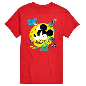 Men's - Disney - Mickey So Cool Short Sleeve Graphic T-Shirt - 1 of 4