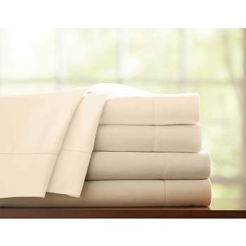 Pointehaven 800 Thread Count Long Staple Cotton Deep Pocket Luxury 4 pc Sheet Set