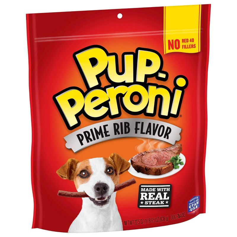 Pup-Peroni Treats Peroni Beef Prime Rib Flavor Chewy Dog Treats - 22.5oz, 6 of 7