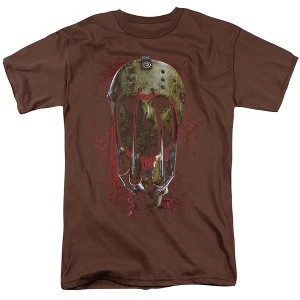 Freddy Vs Jason Mask And Claws Adult T-Shirt - 1 of 4
