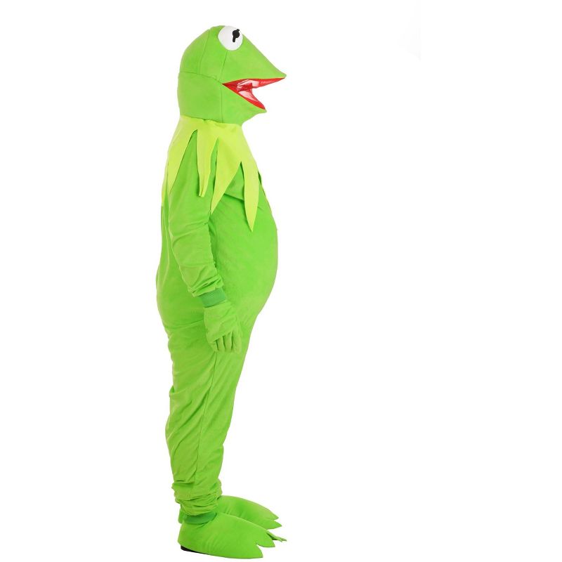 HalloweenCostumes.com Men's Plus Size Disney Kermit Costume, 2 of 6