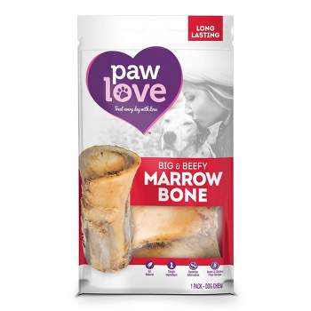 Paw Love Big & Beefy Marrow Bone Dog Treats - 1pk