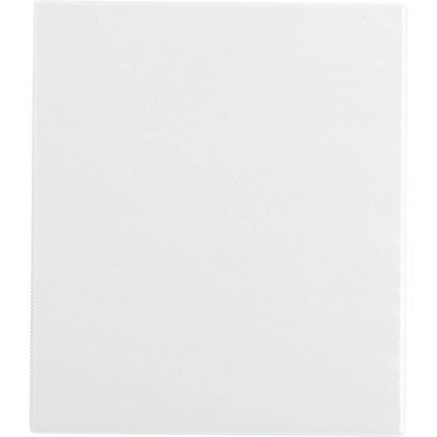 0.5 Ring Binder Clear View White - Up & Up™ : Target