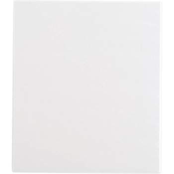 0.5" Ring Binder Clear View White - up & up™