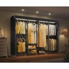 VIPEK V40LC Covered Clothes Rack with Dimmable LED Lights, Heavy Duty Garment Rack Portable Closet Wardrobe - 2 of 4