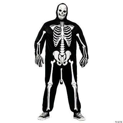 Fun World Men's Skeleboner Plus Size Costume