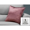 PAGED Modern Accent Square Throw Pillows, 18" Decorative Pillows with Soft Insert, Pillows Bed Pillows for Sleeping - 3 of 4