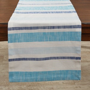 Split P Colby Woven Stripe Table Runner 15X72 - 1 of 3