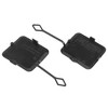 Unique Bargains Rear Bumper Tow Hook Cover Cap 5112-7272-415 for BMW X3 F25 328i XDrive / 335i XDrive 2.0L 3.0L 2011-2014 Black 1 Pair - 4 of 4
