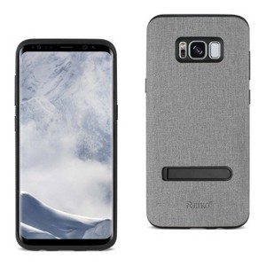 Reiko Samsung Galaxy S8 Edge /S8+/ S8 Plus Denim Texture TPU Protector Cover in Gray - 1 of 4