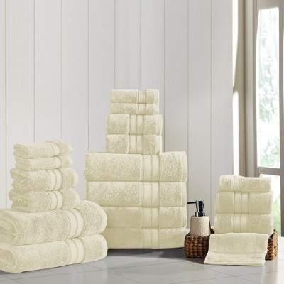 Modern Threads Spunloft 18 Piece Towel Set.