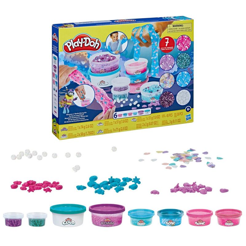 Play-Doh Shimmer &#39;N Shells Mixing Kit, 4 of 15