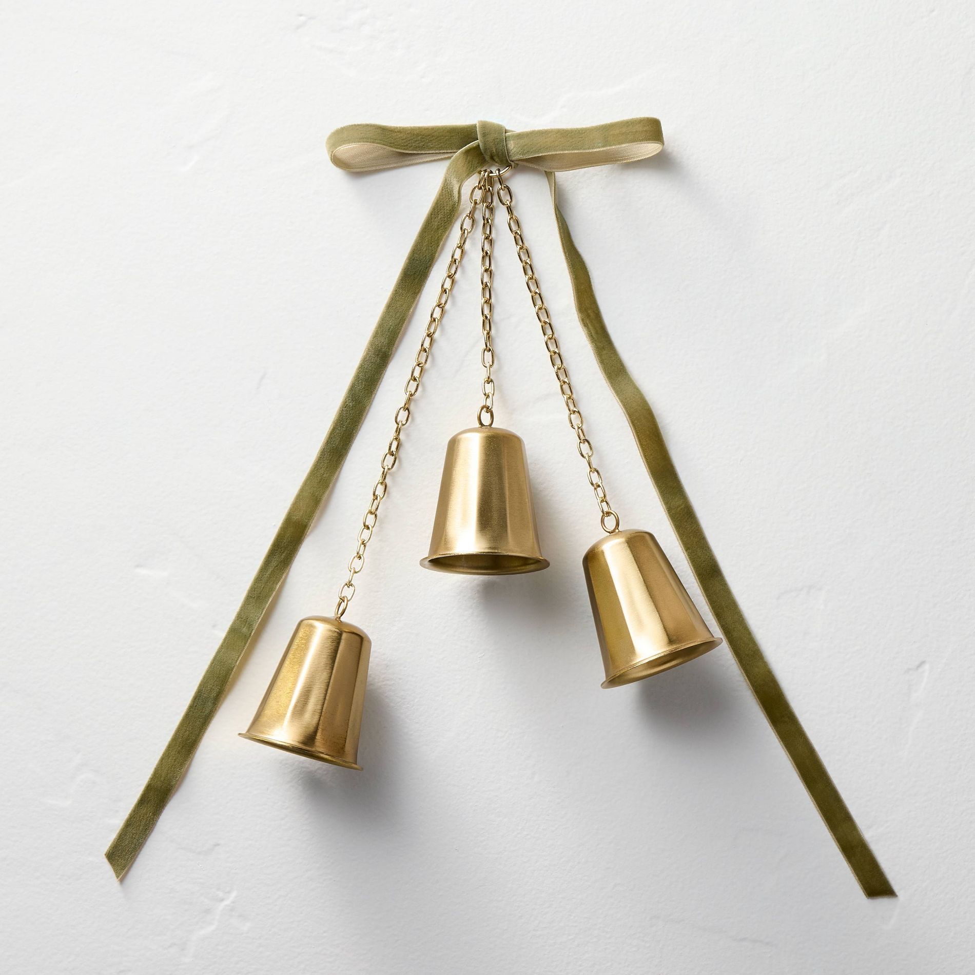 Brass 3 Bell Decorative Swag - Hearth & Hand™ with Magnolia