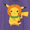 Women's Pokemon Halloween Pumpkin Pikachu Racerback Tank Top - 2 of 4