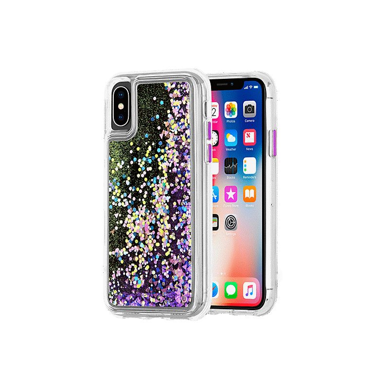 Case-Mate Waterfall Case for Apple iPhone XS/X - Purple Glow, 2 of 3