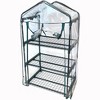 Tierra Garden 3 Shelf Mini Greenhouse, 27"W x 19"D x 49"H, - 4 of 4