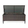 GDFStudio Everlyn Outdoor Wicker Storage Unit - 4 of 4