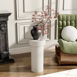 MGO Pedestal Column Plant Stand, 24 Inch H, - 1 of 1