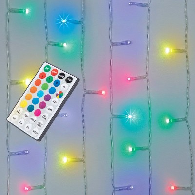 LED RGB Curtain Lights with Remote - West & Arrow