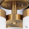 Urban Ambiance Luxury Contemporary Ceiling Fixture,  9.875"H x 11.75"W,  Brushed Bronze Finish, UHP2297 - 4 of 4