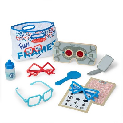 Melissa & Doug Fun Frames Eye Exam Pretend Play Set for Boys and Girls 3+