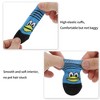 Unique Bargains Dog Cats Non-Slip Socks Bird Pattern Paw Protection and Traction Blue 4 Pcs - 3 of 4