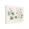 Ania Zwara  'Little Violets' Canvas Art - 2 of 4