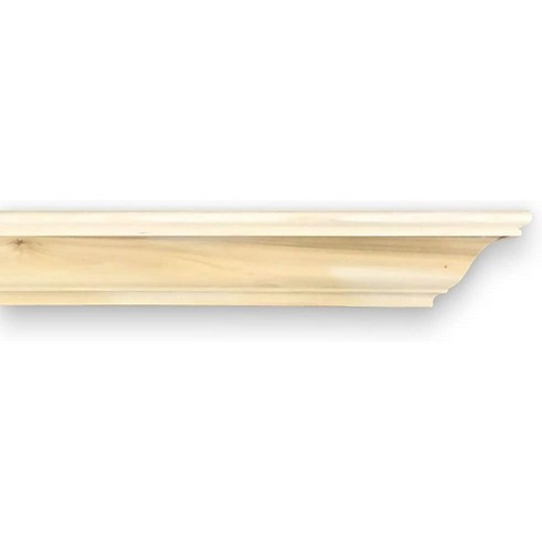 Mantels Direct Madison 60 Decorative Wood Fireplace Mantel Shelf In Poplar  Paint Grade Unfinished : Target