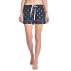 Casual Nights Women's 2 Pack Cotton Woven Lounge Boxer Shorts - 2 of 3