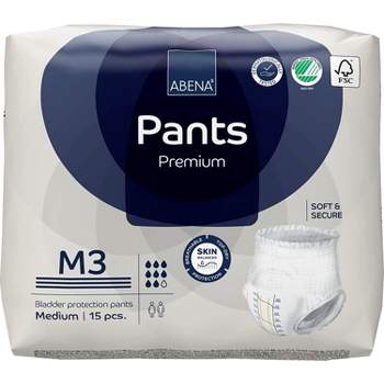 Abena Pants, Premium Protective Underwear, Level 3 Maximum Absorbency (Medium To Extra Large)