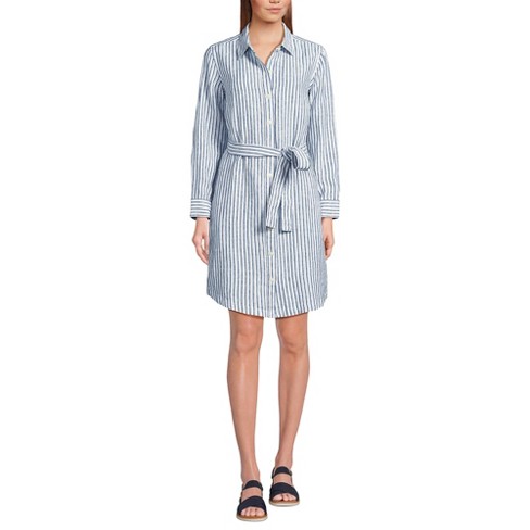 Lands end striped dress hotsell