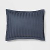 3pc Luxe Striped Damask Duvet Cover and Sham Set - Threshold™ - image 4 of 4