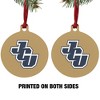 John Carroll University Secondary Logo Aluminum Holiday Christmas Tree Ornament - 2 of 4